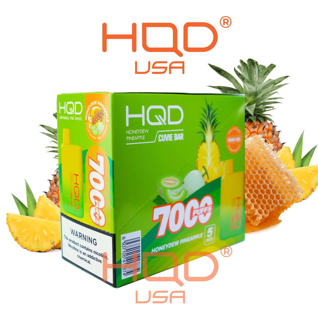 HQD | Cuvie Bar (5-Pack) | Disposable Vapes | HQD Tech USA