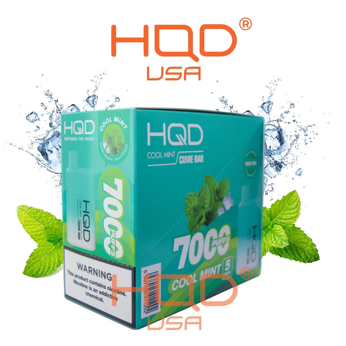 HQD | Cuvie Bar (5-Pack) | Disposable Vapes | HQD Tech USA