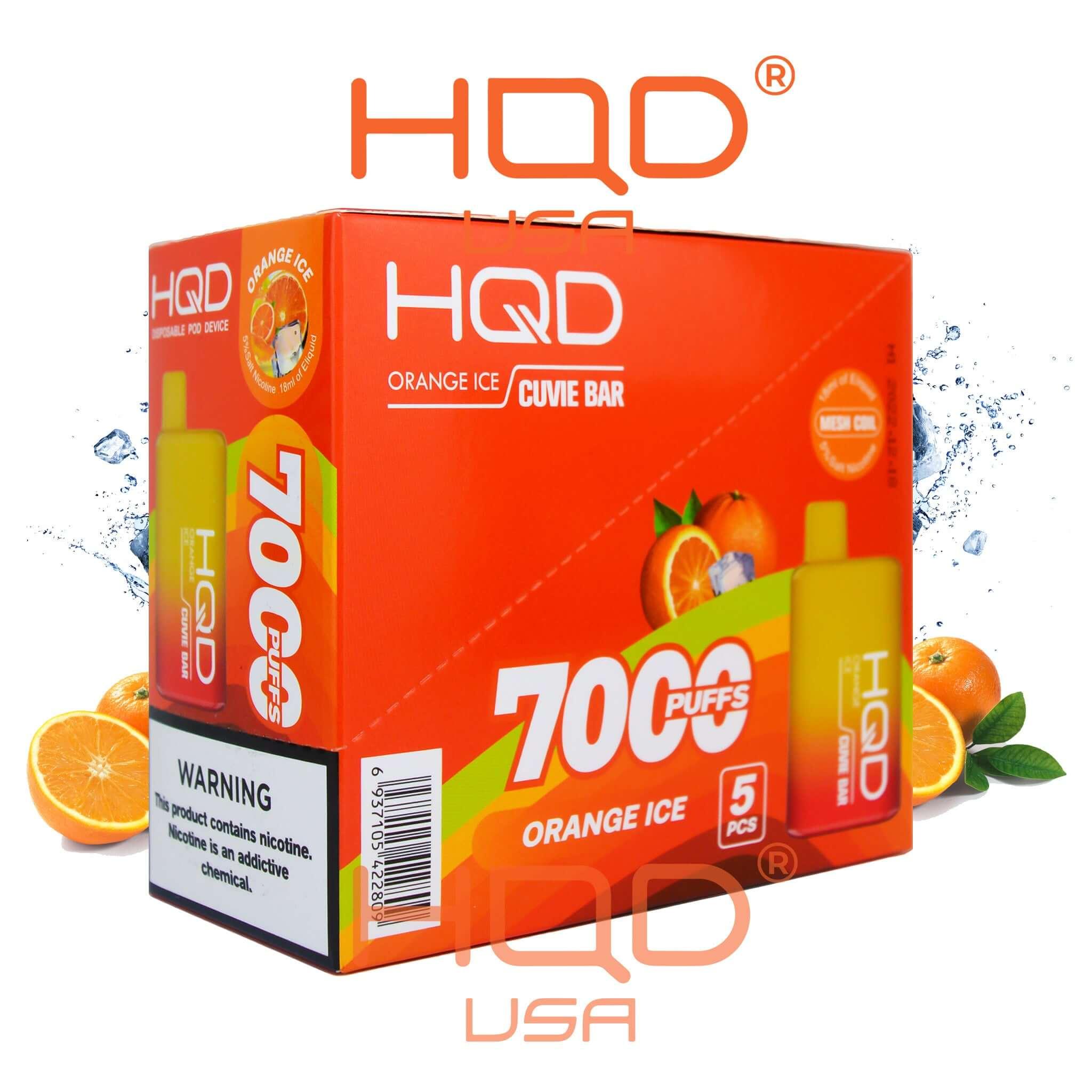 HQD | Cuvie Bar (5-Pack) | Disposable Vapes | HQD Tech USA