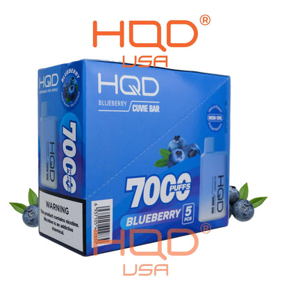 HQD | Cuvie Bar (5-Pack) | Disposable Vapes | HQD Tech USA