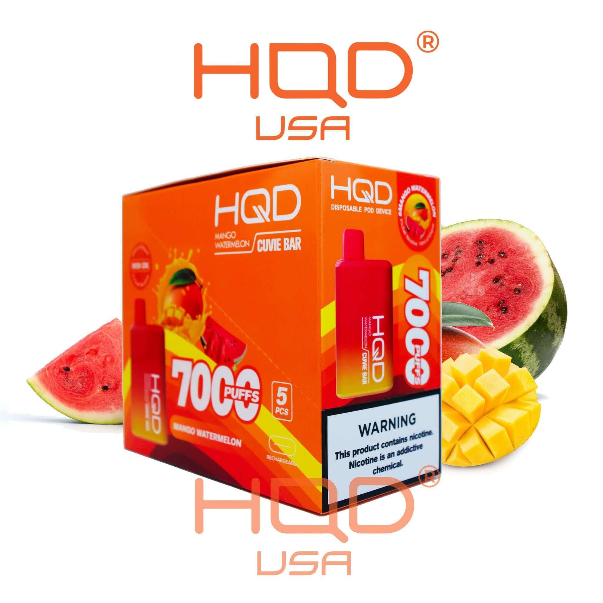 HQD | Cuvie Bar (5-Pack) | Disposable Vapes | HQD Tech USA