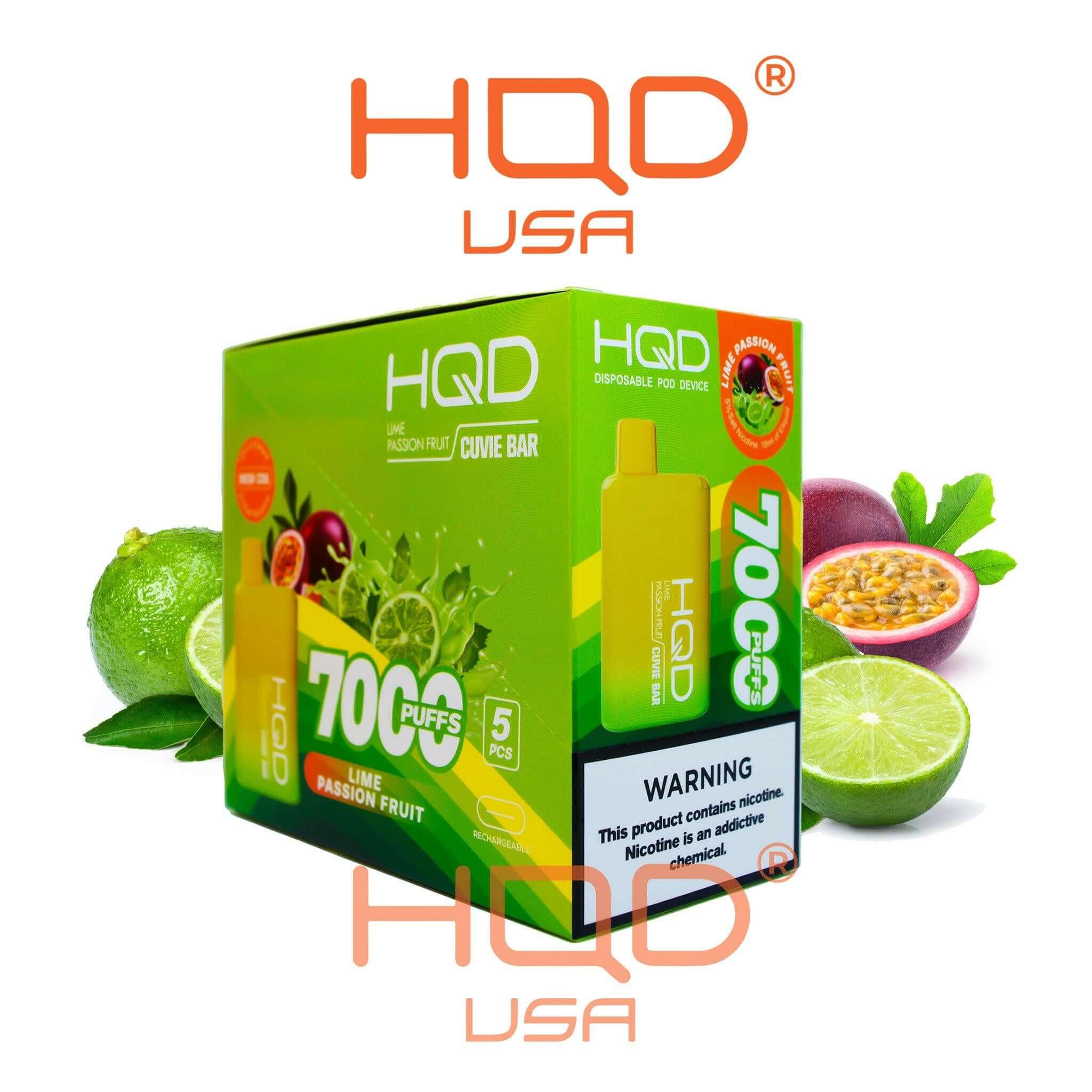 HQD | Cuvie Bar (5-Pack) | Disposable Vapes | HQD Tech USA