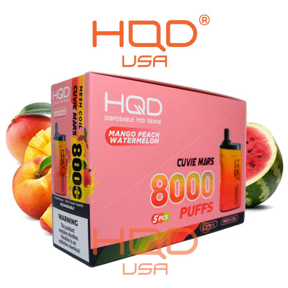 HQD | Cuvie Mars (5-Pack) | Disposable Vapes | HQD Tech USA