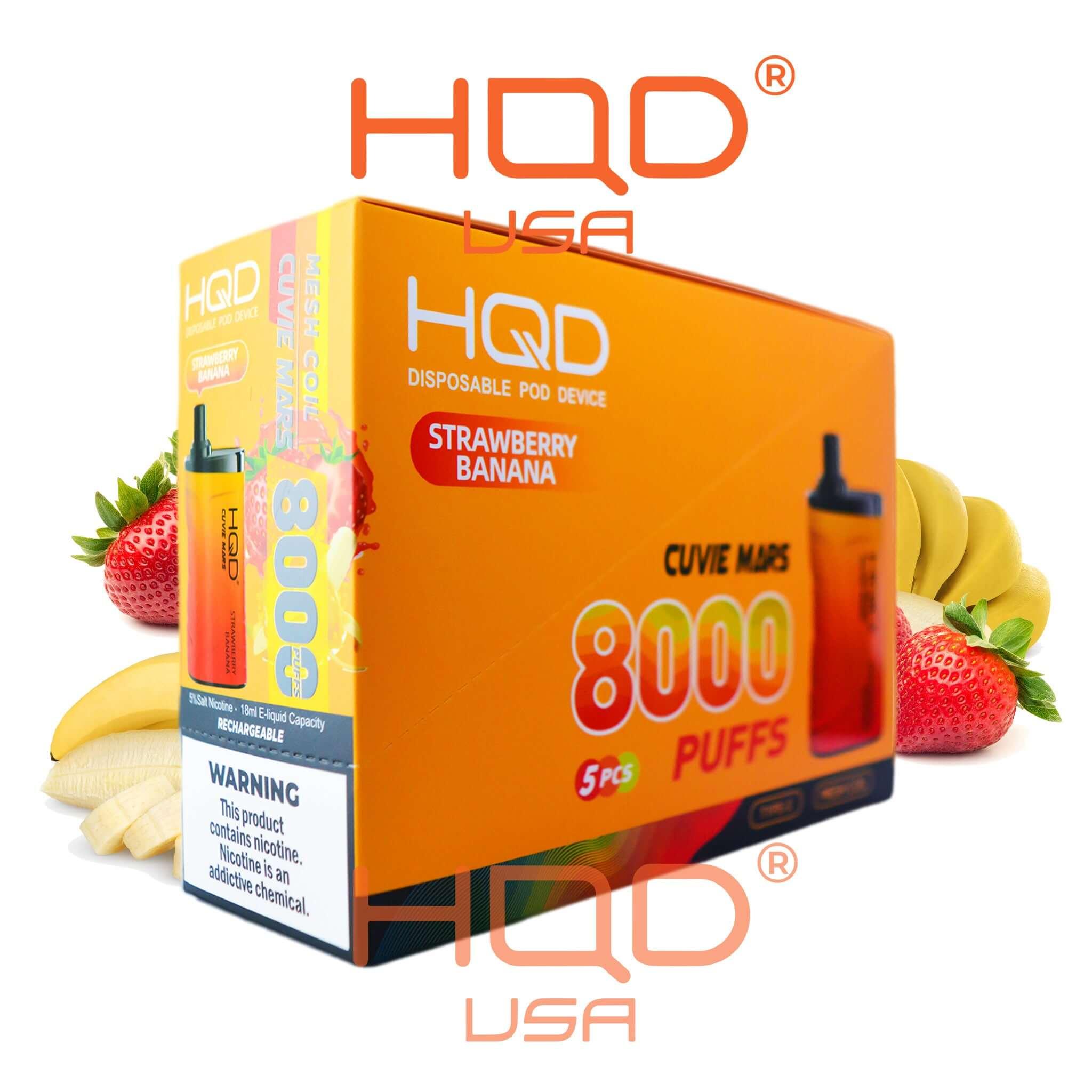 HQD | Cuvie Mars (5-Pack) | Disposable Vapes | HQD Tech USA