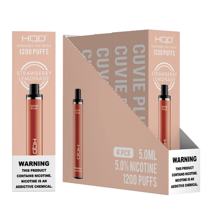 HQD | Cuvie Plus (6-Pack) - hqdtechusa