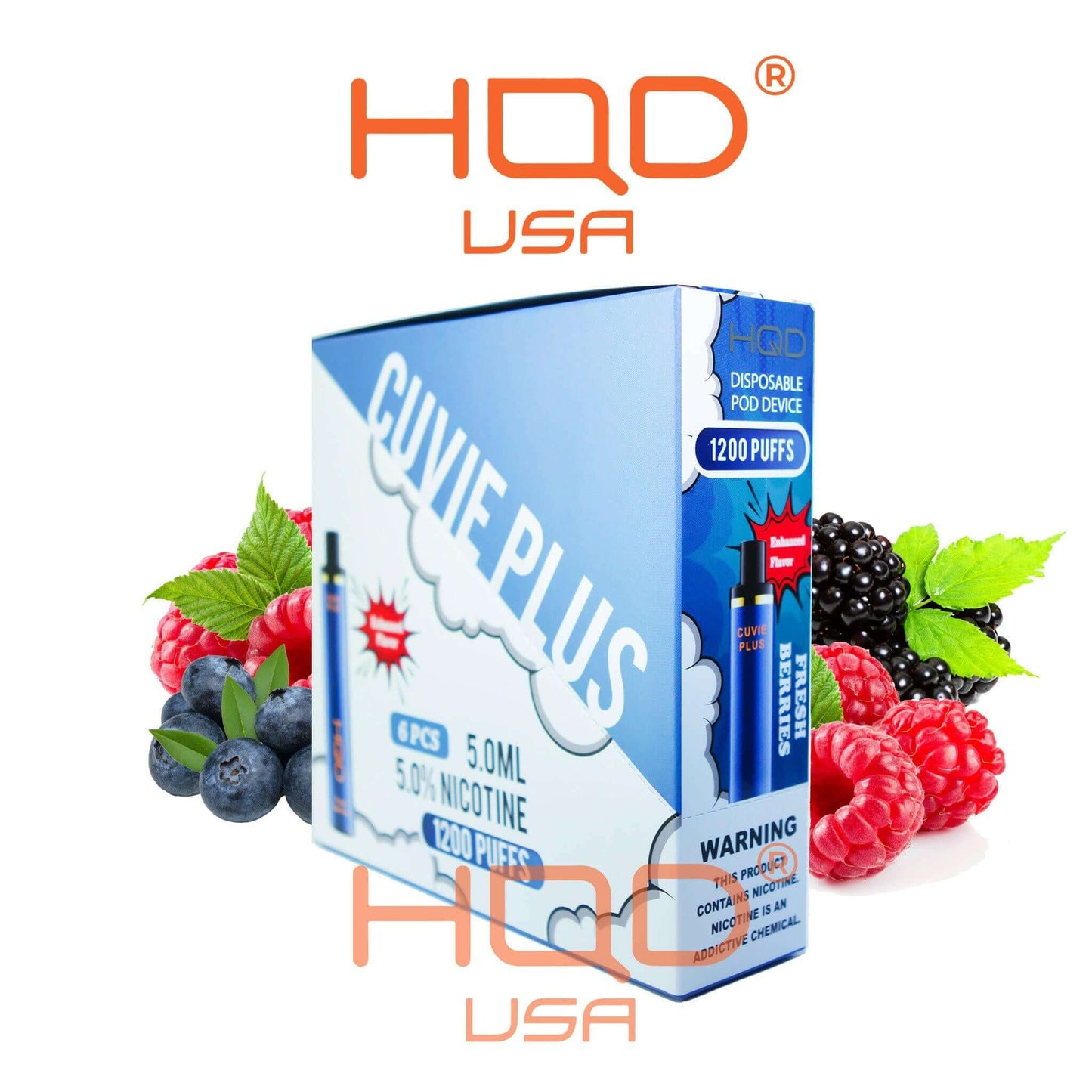 HQD | Cuvie Plus (6-Pack) - hqdtechusa