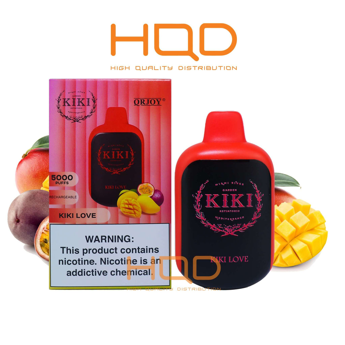 KIKI "On The Go" 5000 Disposable Vape HQD Tech USA KIKI "On The Go" 5000 Disposable Vape HQD Tech USA