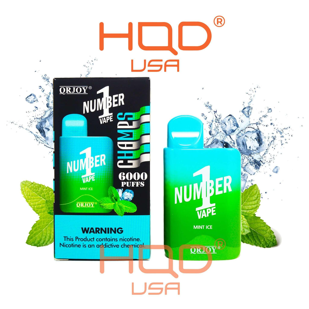 QRJOY CHAMPS Number 1 6000 Disposable Vape HQD Tech USA QRJOY CHAMPS Number 1 6000 Disposable Vape HQD Tech USA