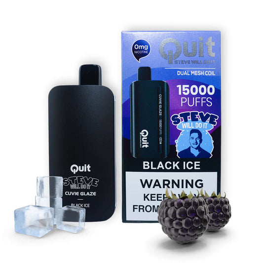 Quit, Steve Will Do It! Cuvie Glaze (0% Nicotine) - hqdtechusa