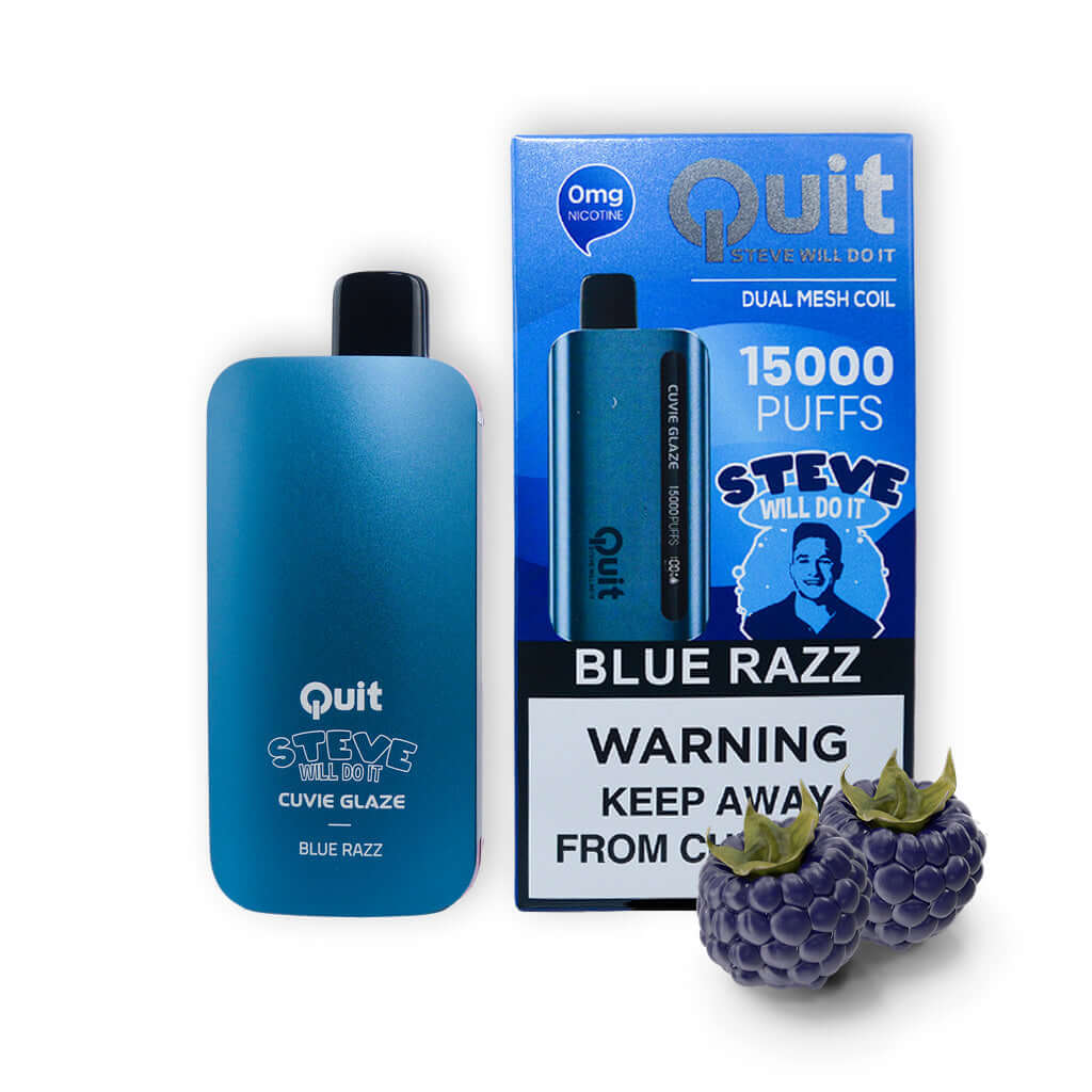 Quit, Steve Will Do It! Cuvie Glaze (0% Nicotine) - hqdtechusa