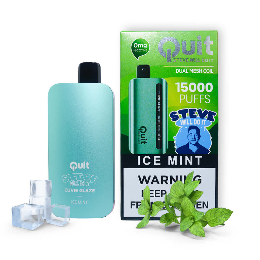 Quit, Steve Will Do It! Cuvie Glaze (0% Nicotine) - hqdtechusa