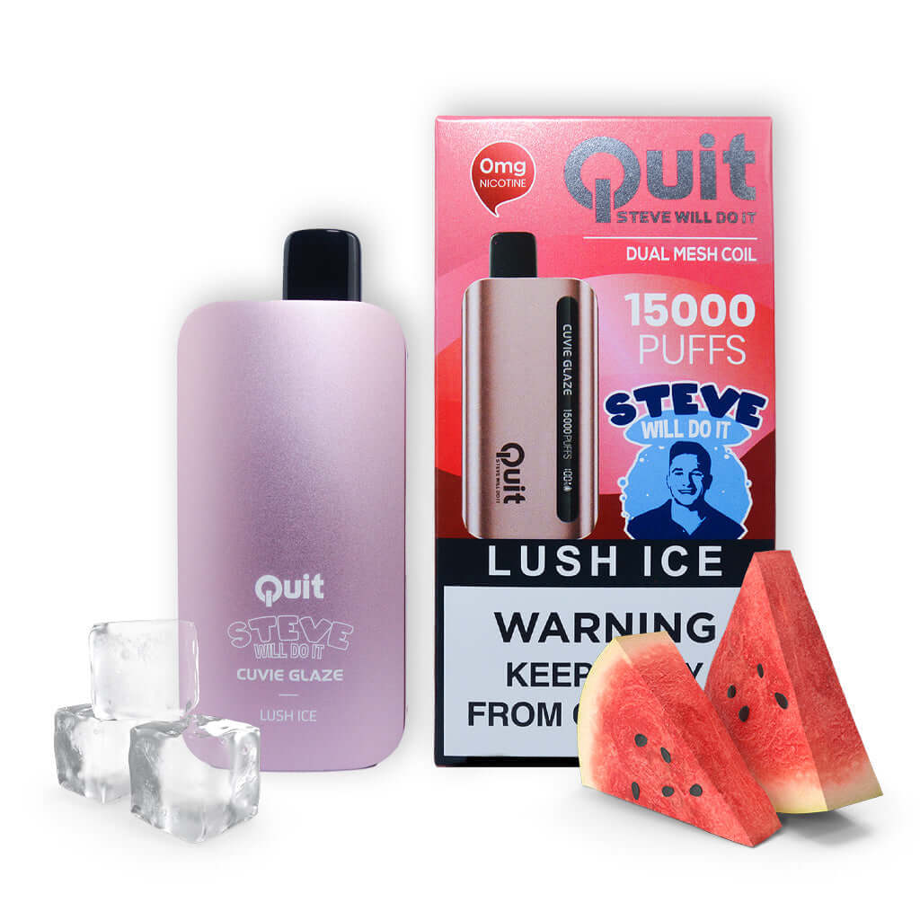 Quit, Steve Will Do It! Cuvie Glaze (0% Nicotine) - hqdtechusa