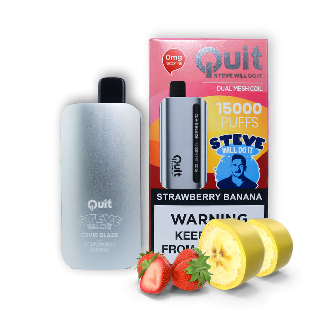 Quit, Steve Will Do It! Cuvie Glaze (0% Nicotine) - hqdtechusa