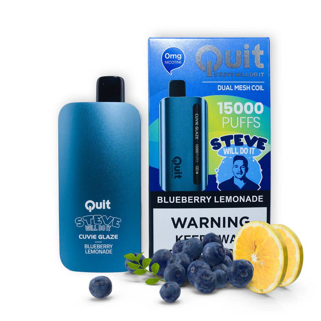 Quit Steve Will Do It - Cuvie Glaze Zero Nicotine Vape 15000 | Disposable Vapes | HQD Tech USA