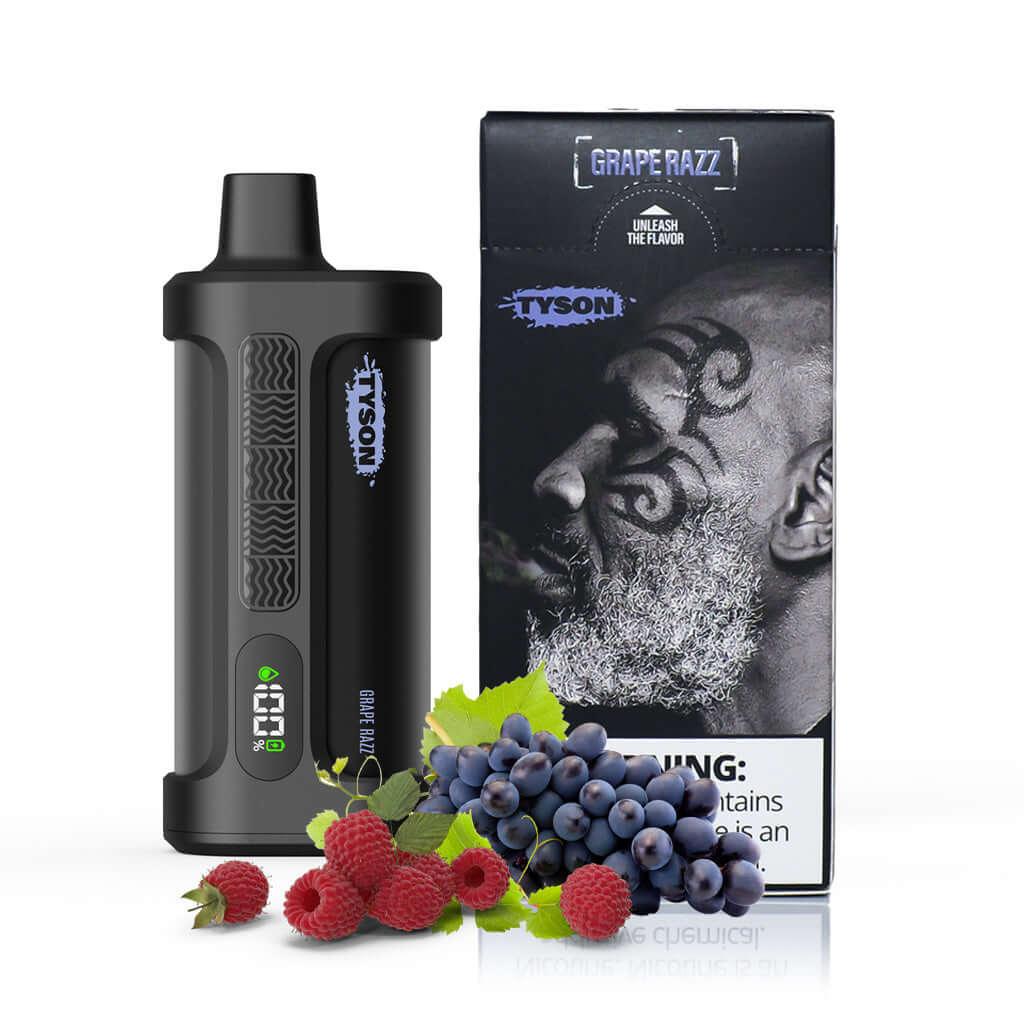 Tyson 2.0 Iron Mike 15000 Disposable Vape HQD Tech USA Tyson 2.0 Iron Mike 15000 Disposable Vape HQD Tech USA